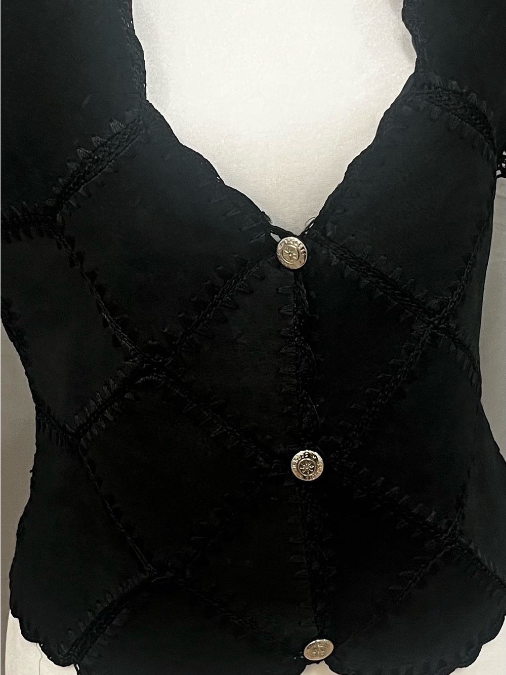 2. 100% Genuine Pig Leather Vest